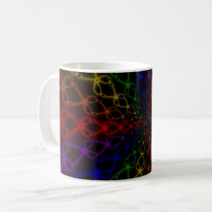 Newton Rainbow Rainbow Fractal Art Wrap Coffee Mug