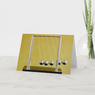 Newton's Cradle Card