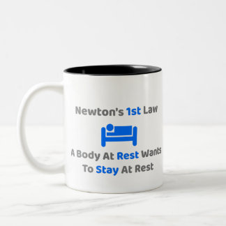 Newton's First Law Mug