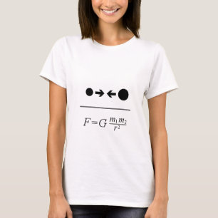 Newton's Law Of Gravitation T-Shirt