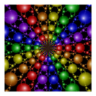 Newton's Rainbow Perfect Poster