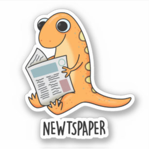 Newtspaper Funny Newt Pun 