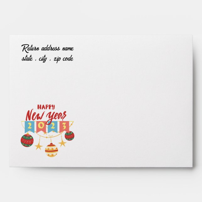 Newyear Envelopes (Front)