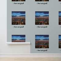 Newyork City Skyline Photo Typography Night Lights