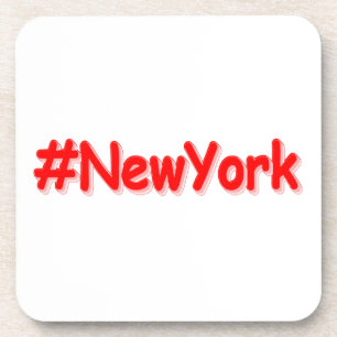"#NewYork " Cute Design. Buy Now Coaster
