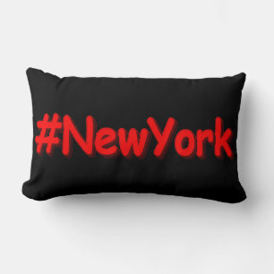 "#NewYork " Cute Design. Buy Now Lumbar Cushion