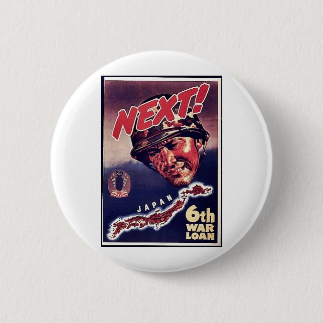 Next! 6 Cm Round Badge (Front)