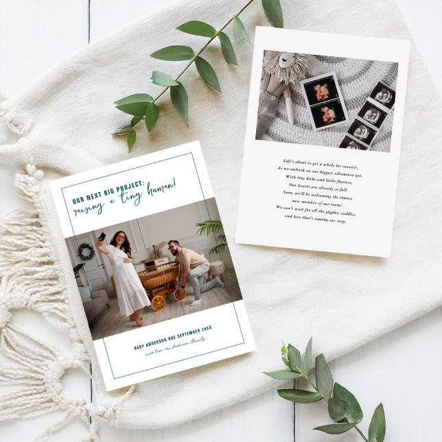 Next Big Project | Photo Pregnancy Announcement (Creator Uploaded)