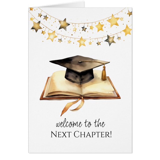 Next Chapter Congratulations Graduate Greeting  (Front)