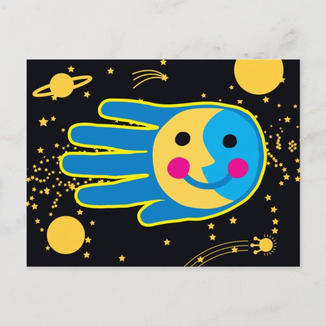 Next Full Moon Postcard (Front)