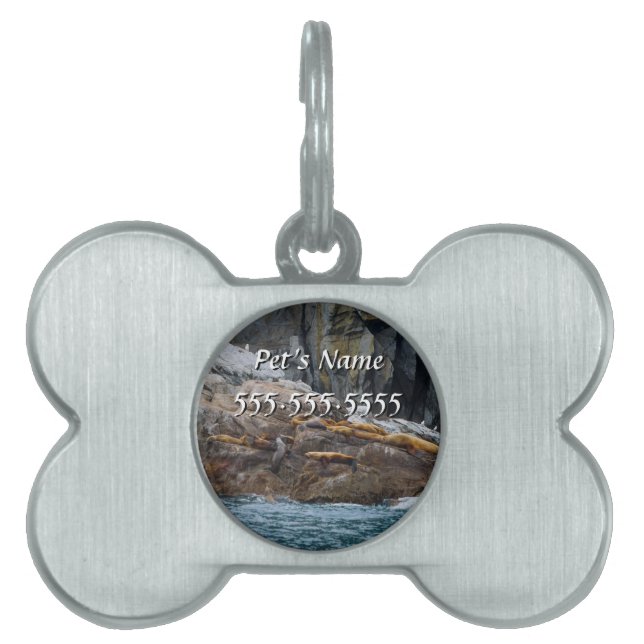 Next In Line Pet Name Tag (Front)