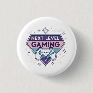 Next Level Gaming Retro Controller Pastel Gamer Tr 3 Cm Round Badge