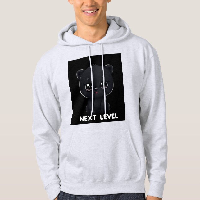 Next Level Panda Hoodie (Front)