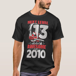 Next Level Unlocked 13 Year Old Boy 2010 Headset T-Shirt