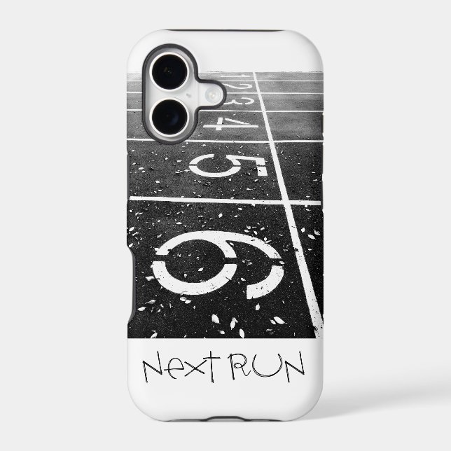 Next Run iPhone 5/5S case, Barely There (Back)