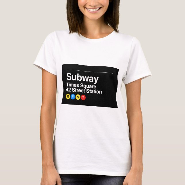 Next Step: Rent the Musical T-Shirt (Front)