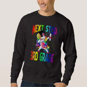 Next Stop 3rd Grade Graduation Unicorn Sweatshirt