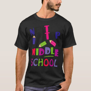 Next Stop Middle School Graduation Gif For Kids T-Shirt