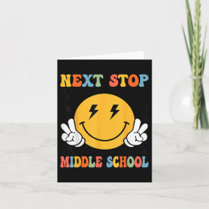 Next Stop Middle School Groovy Elementary School G Card