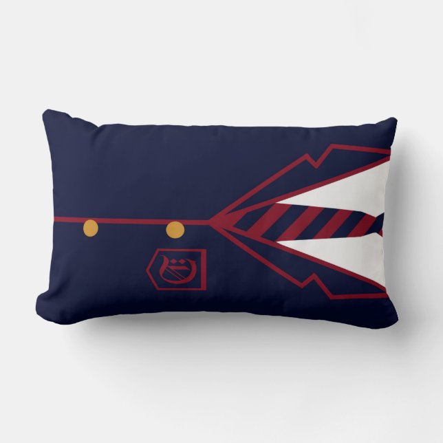 Next Time Don't Forget Your Jacket, New Kid. Lumbar Cushion (Front)