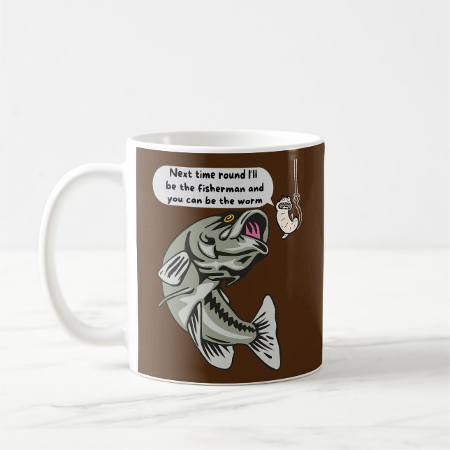 Next time round I'll be the fisherman fishing  Coffee Mug (Left)