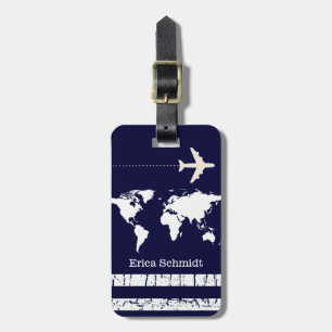 next travel personalised luggage tag