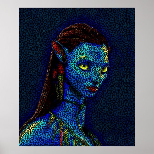 Neytiri Avatar Poster (Front)