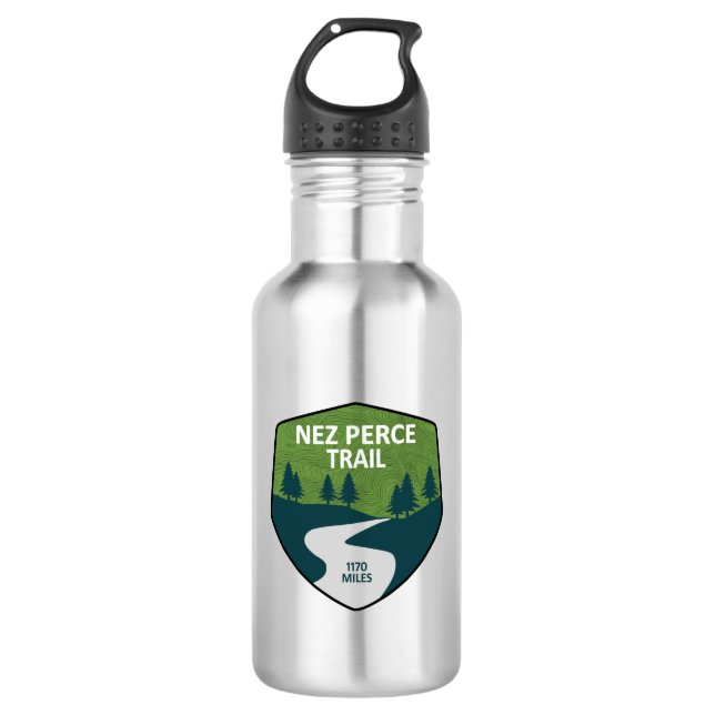 Nez Perce Trail 532 Ml Water Bottle (Front)