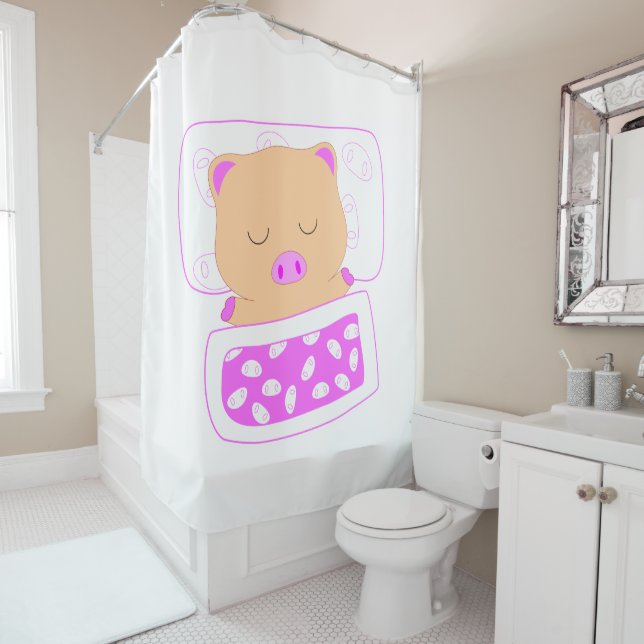 Nezo Shower Curtain (In Situ)