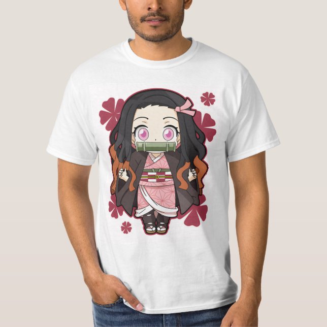 Nezuko kamado happy T-Shirt (Front)