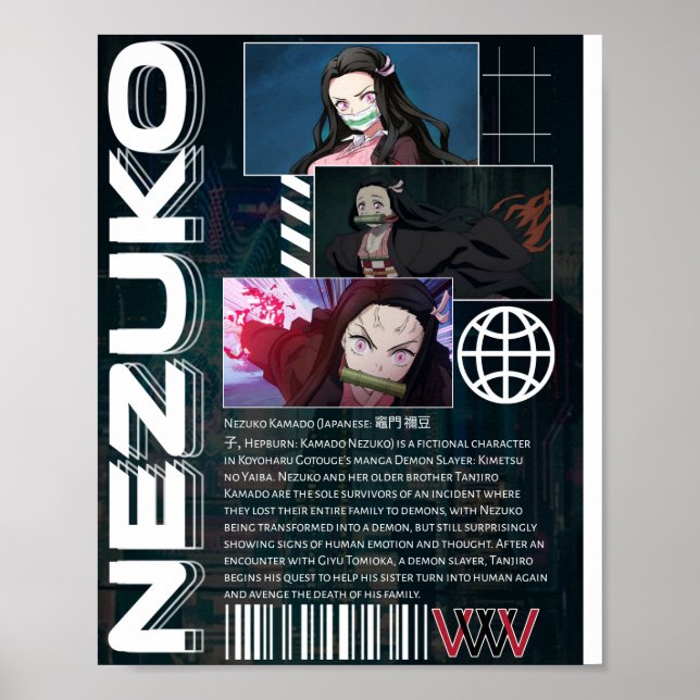 Nezuko poster (Front)