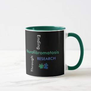 NF- SYMBOL ( NEW SLOGAN) Mug /Green Handle