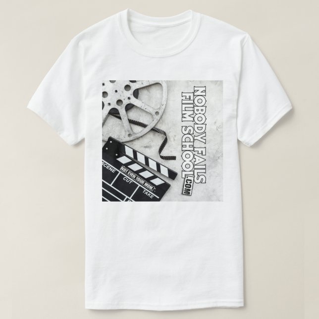 NFFS Film School Shirt | For People Who Finish Tee (Design Front)