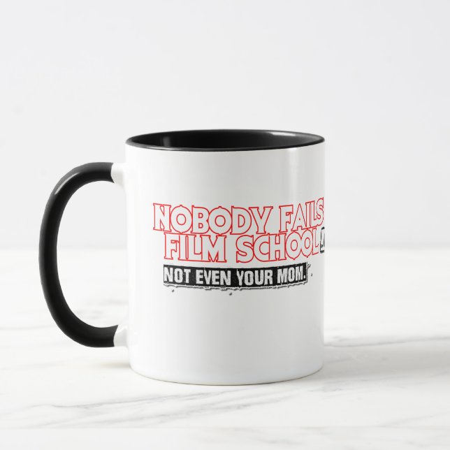 NFFS Logo Coffee Mug | Nobody Fails Film School  (Left)