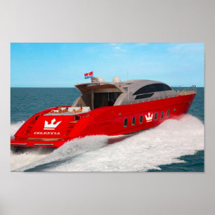 NFT Champions Yacht Celestia Poster