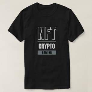 NFT Crypto Gaming T-Shirt Digital Art & Blockchain