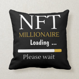 NFT Millionaire Loading crypto currency trading Cushion