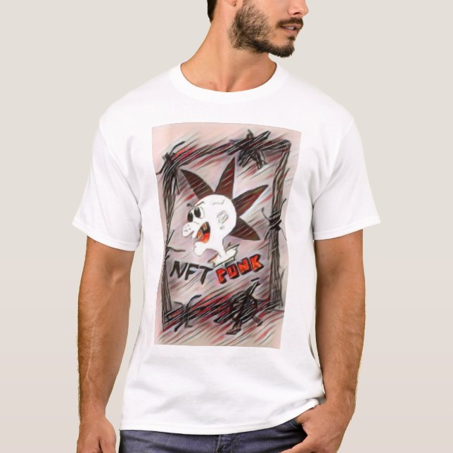 Nft punk t-shirt  (Front)
