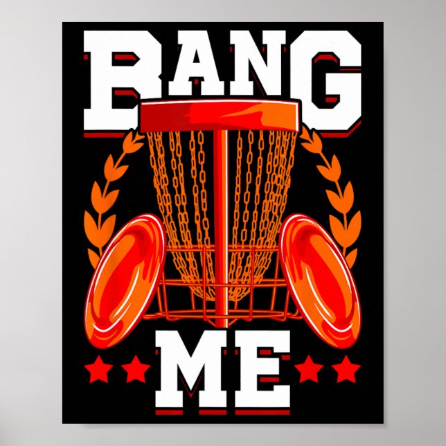 Ng Me Disc Golf Funny Frisbee Golf Chains Disc Spo Poster (Front)