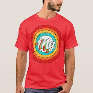 Ng Name Shirt Vintage Ng Circle