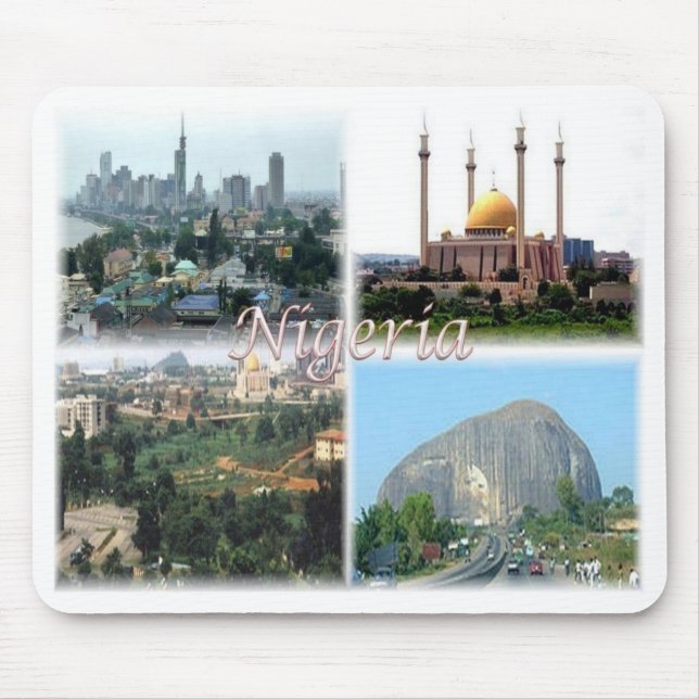 NG Nigeria - Abuja - Mouse Pad (Front)