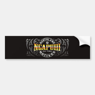 Ngapuhi Lifer Moko Bumper Sticker
