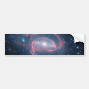 NGC 1097 Coiled Galaxy of the Night Bumper Sticker