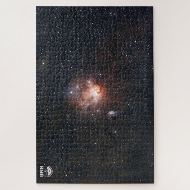 NGC 1579 - The Northern Trifid Nebula Puzzle (Vertical)