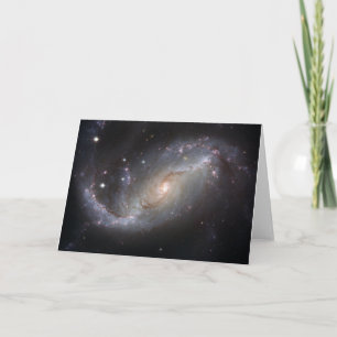 NGC 1672 Barred Spiral Galaxy Card