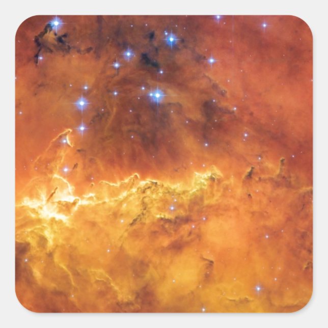 NGC 2467 Nebula - Hubble Space Telescope Photo Square Sticker (Front)
