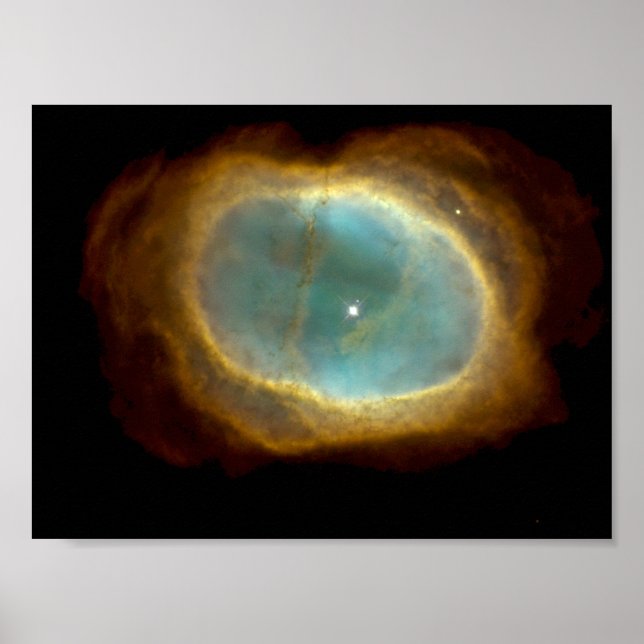 NGC 3132, Eight-Burst Nebula, Southern Ring Nebula Poster (Front)
