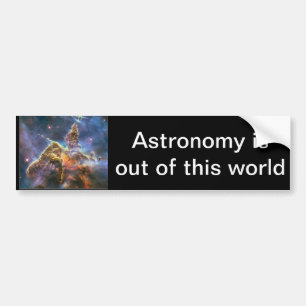 NGC-3372 "Mystic Mountain" Bumper Sticker