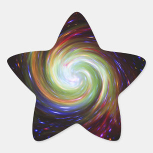 NGC 346 Twirl Star Sticker