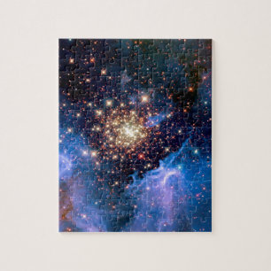 NGC 3603 Star Cluster - NASA Hubble Space Photo Jigsaw Puzzle